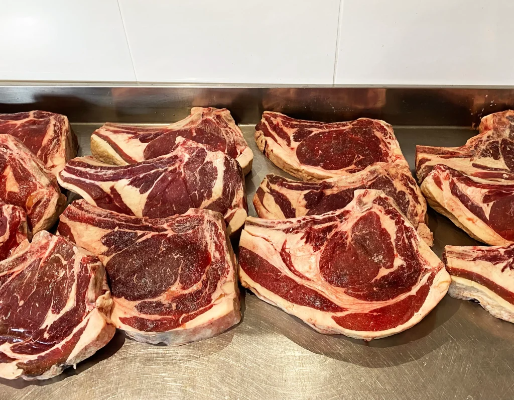 Côtes de boeuf Guillaume Vanderberg les petits plats de daminou